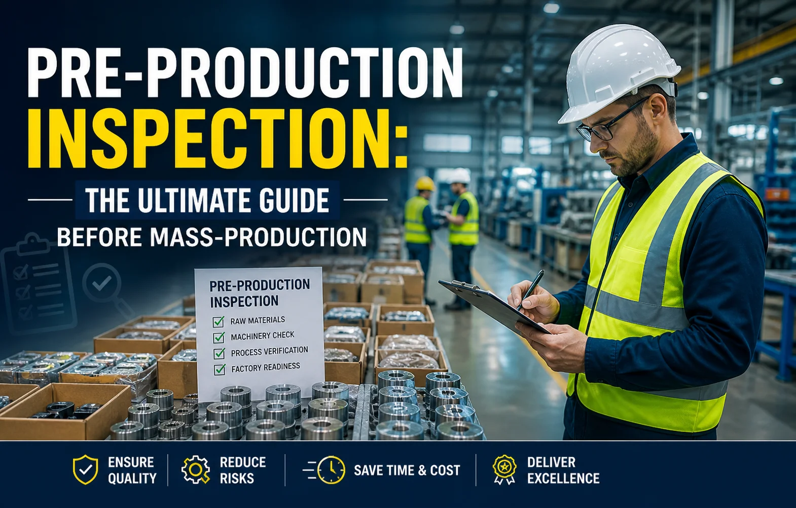 Pre-Production Inspection- The Ultimate Guide Before Mass-Production
