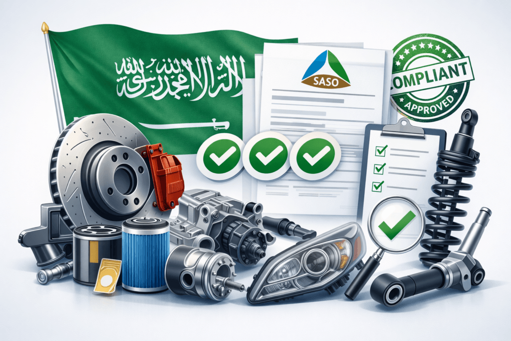 SASO Technical Regulations For Auto Spare Parts