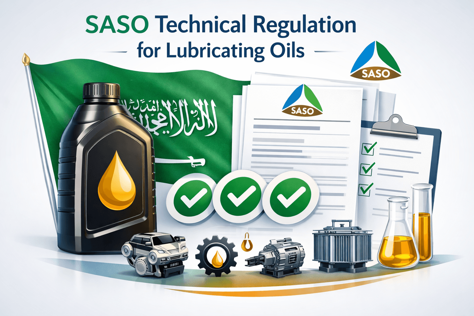 SASO Technical Regulations For Lubricating oil
