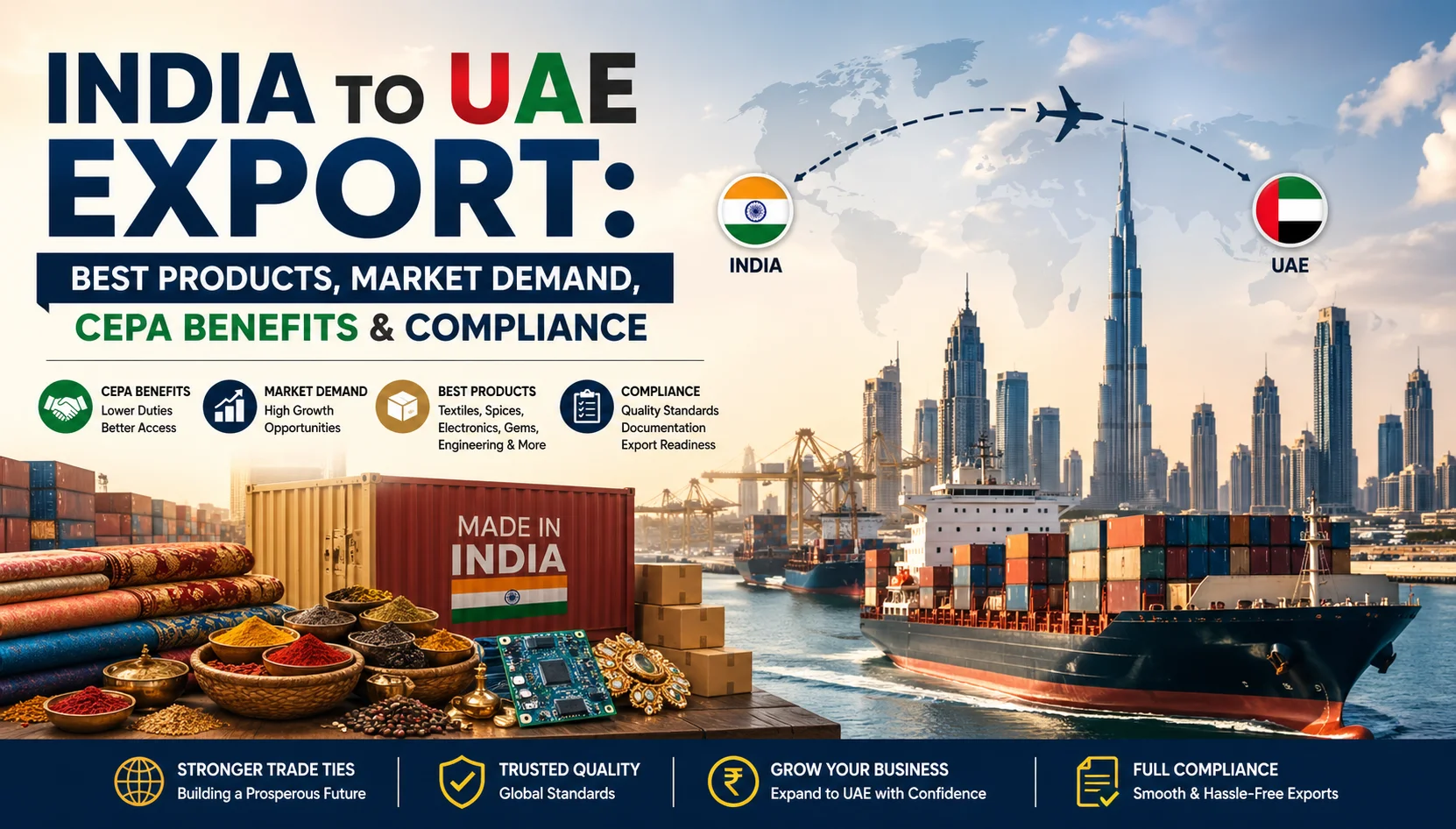 Export From India to UAE