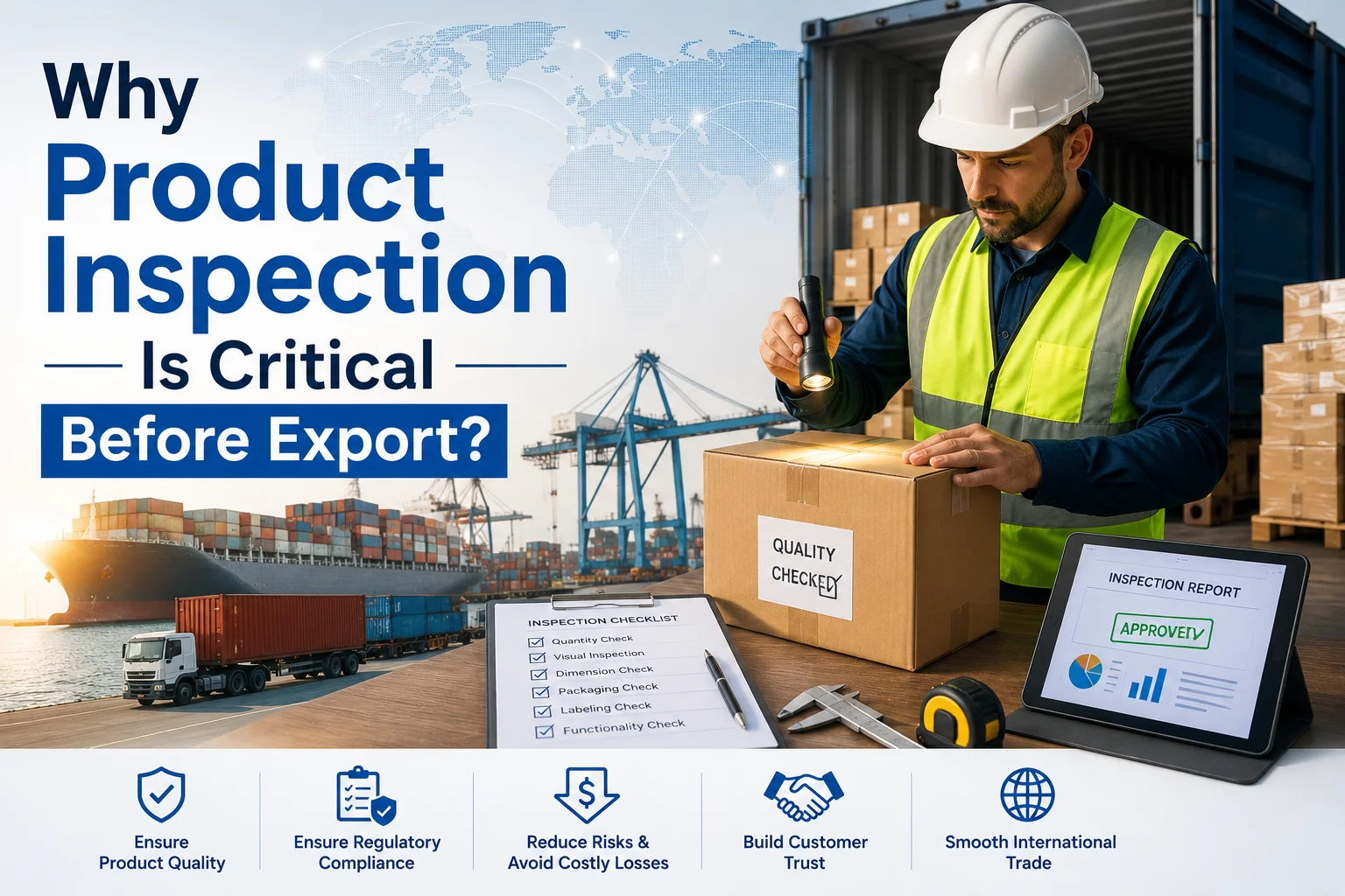 product inspection before export