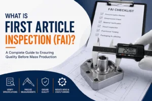 What is First Article Inspection (FAI)? A Complete Guide to Ensuring Quality Before Mass Production