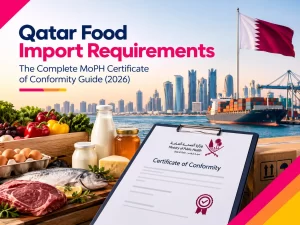Qatar Food Import Requirements: The Complete MoPH Certificate of Conformity Guide (2026)