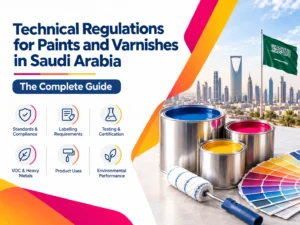 Technical Regulations for Paints and Varnishes in Saudi Arabia: The Complete Guide